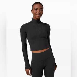 Lululemon Take It In Stride 1/2 zip pullover size 8